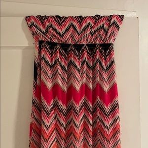 Strapless Maxi Dress